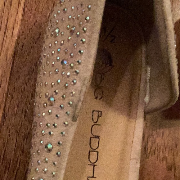 Big Buddha gemstone adorned ballerina flats - Picture 7 of 9